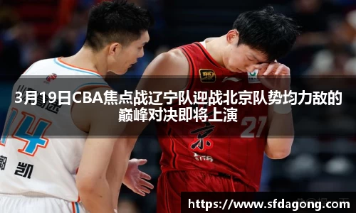 3月19日CBA焦点战辽宁队迎战北京队势均力敌的巅峰对决即将上演